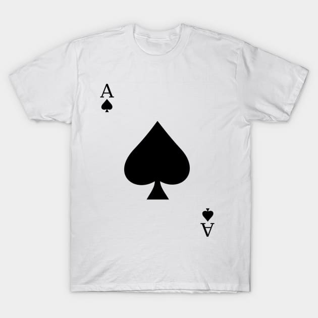 The Ace of Spades T-Shirt by riddleparty